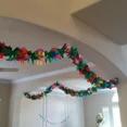 thumbnail image 5 of Guirnalda de papel para decoración de fiestas hawaianas, globos de hojas de palma, suministros para fiestas tropicales de verano, suministros de decoración para bodas, cumpleaños y luau, 5 of 5