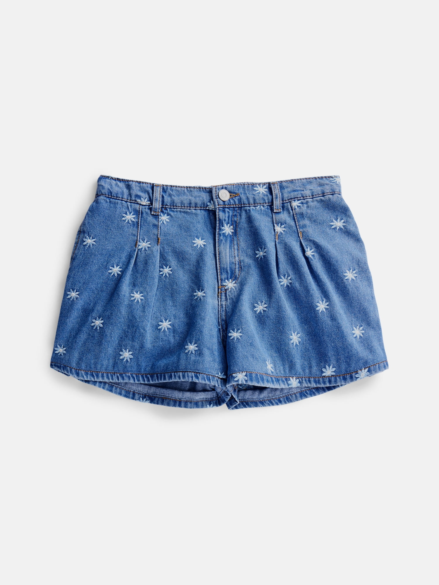 Wonder Nation Girls Pleated Short, Sizes 4-18