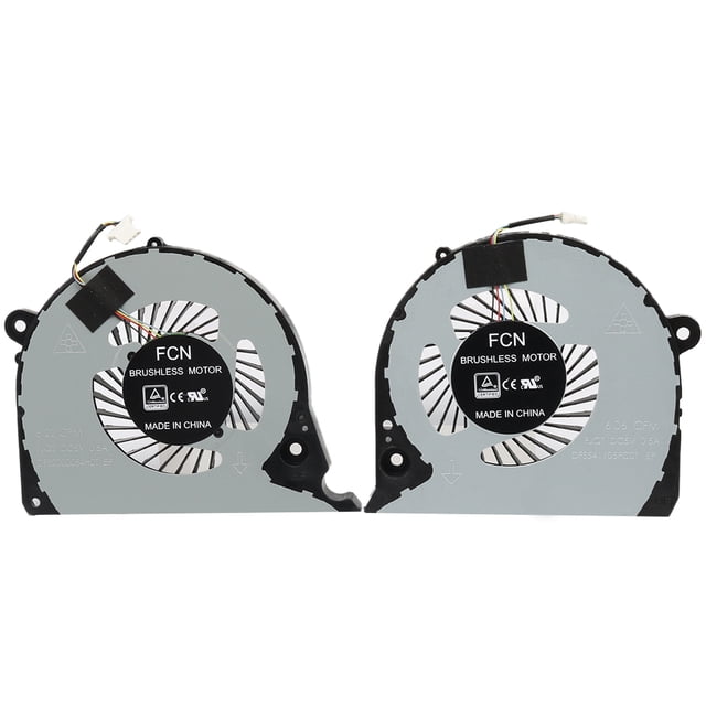 Tholdsy 1 par de repuestos para Inspiron 7577 7588 G7-7588 CPU ventilador de refrigeración accesorios para portátiles Juegos de teclado y mouse para computadora