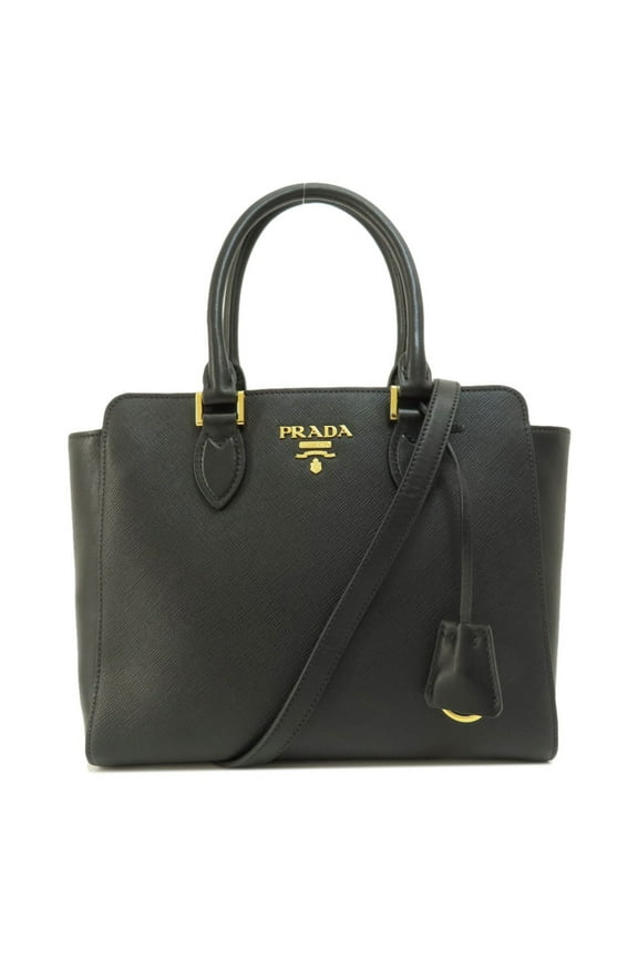 Pre-Owned Prada 1BA113 Handbag Leather Women's (Good)