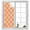 Orange, variant on Orange White Geometric Window Privacy Film, Modern Abstract Art Static Cling UV Sun Blocking Heat Control Window Tint Day and Night, Non-Adhesive Reusable One Way Windows Privacy Cover 29.5''x78.7''