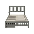 thumbnail image 5 of HomeStock Mountain Majesty Full Bed with Footboard and 2 Drawers in Grey, 5 of 6