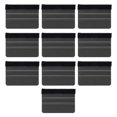thumbnail image 1 of 10Pcs Car Vinyl Scraper Scratch Resistant Professional Vinyl Felt Squeegee for Vinyl Film Packaging Electronic Repair Black, 1 of 4