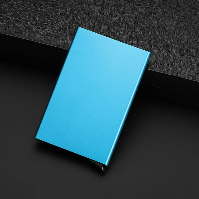 LSLJS Automatic Pop-up Credit Card Business Card Metal Aluminum Alloy Card Box, Home Kitchen Gadgets Accessories