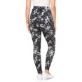 thumbnail image 2 of Woman Within Plus Size Petite Stretch-Cotton Knit Pull-On Printed Pocket Leggings, 2 of 4