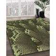 thumbnail image 2 of Ahgly Company Indoor Rectangle Patterned Olive Drab Green Area Rugs, 2' x 3', 2 of 6