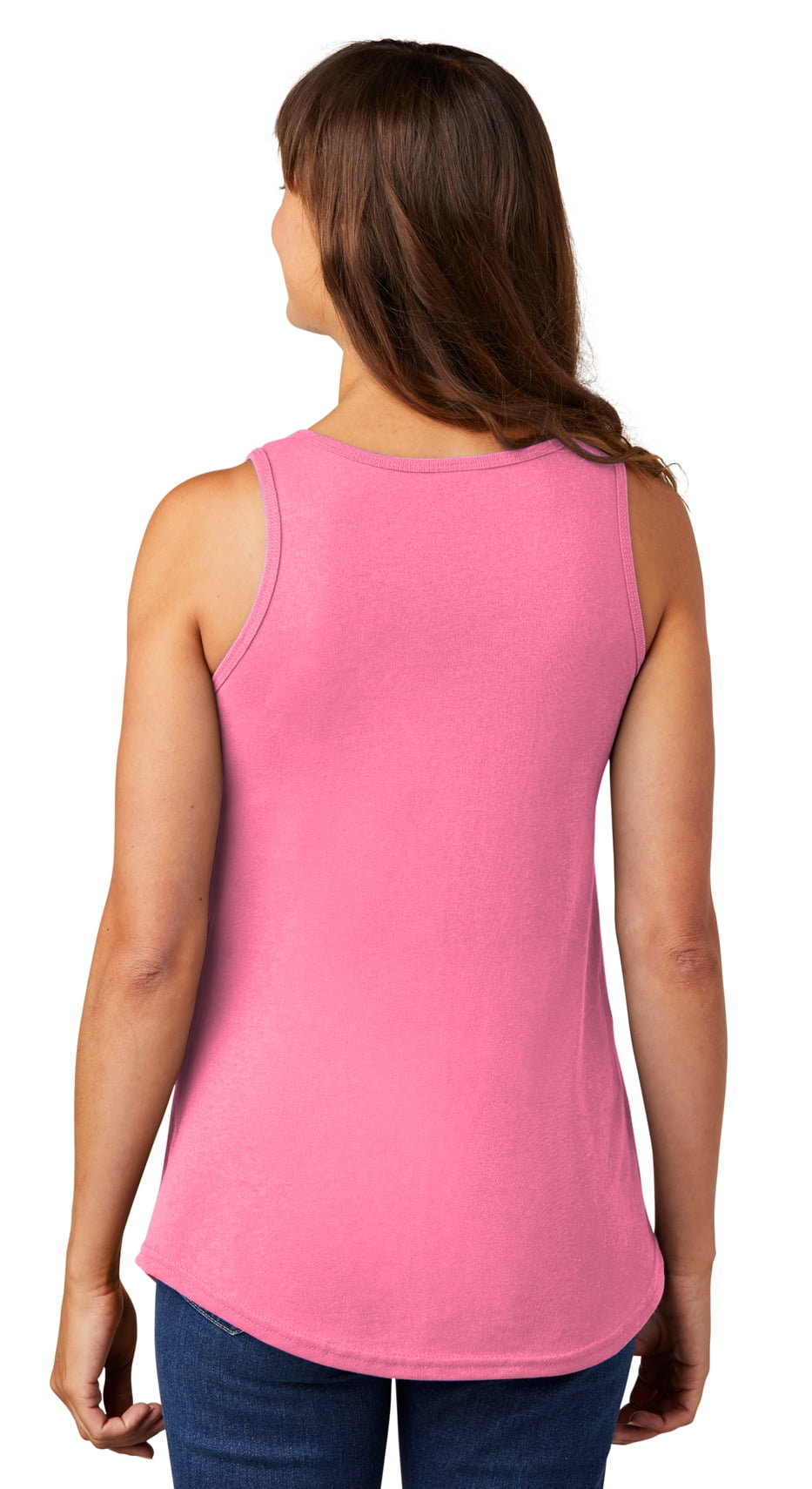 Women's Core Value Mid-weight Tanktop, 2XL Neon Green