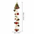 thumbnail image 2 of Light‑Up Felt Christmas Tree Christmas Decor, LED Warm Glow Hanging Ornament, Festive Indoor Door Wall Porch Holiday Hanger, 2 of 6