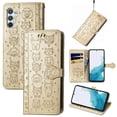 thumbnail image 2 of Funda Cartera FOXDOCK para Samsung Galaxy A54 5G , Flip PU con Relieve de Gatos y Perros, Tarjetero y Soporte, 2 of 6