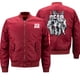 thumbnail image 2 of Chaqueta de bombardero con cremallera gruesa para hombre, ropa de otoño, estilo militar, táctica, de la Fuerza Aérea, estilo hip hop, 2 of 4