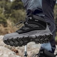 thumbnail image 6 of YOURDIARY Womens Mens Waterproof Anti-Slip Hiking Boots Outdoor Trekking Camping Trail Hiking Shoes, 6 of 8