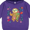 thumbnail image 3 of Inktastic Sloth Cute for Girls Toddler Hoodie, 3 of 4
