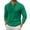 Turquoise #002D, variant on Havenx Men Long Sleeve Polo Sweater V Neck Knit Polo Shirts 2025 Lightweight Ribbed Collared Sweater,Light Gray L