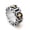 A, variant on Titanium Steel Cross Ring Man Woman Hip Hop Jewelry Punk Street Accessories-B-8