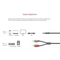thumbnail image 6 of Cable to 3.5 Audio Cable 3.5Mm Jack Aux Cable for Phone Edifer Home Theater DVD Audio Cable (2M), 6 of 6