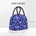 thumbnail image 2 of Fotbe crystal Skull flower star Pattern Lunch Bag, Insulated Lunch Box, Small Leakproof Cooler Food Lunch Containers Reusable High Capacity Lunch Tote Bags for Work, Travel, Outdoor, 2 of 6