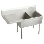 Elkay WNSF8230L4 Double Bowl Stainless Steel Scullery Sink