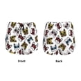 thumbnail image 5 of Vsdgher Bulldog Sunglasses Face Print Women's Running Double Layer Shorts High Waisted with Pockets Elastic Yoga Workout Athletic Gym Sports, 5 of 8