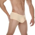 thumbnail image 6 of ZQUUVOU Men's Boxer Briefs Sequin Low Waist Night Club Underwear (Beige,L), 6 of 9
