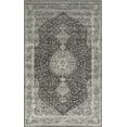 thumbnail image 1 of Unique Loom Bromley Collection Vintage Traditional Area Rug, 5 x 8 Feet, Dark Gray/Ivory, 1 of 1