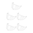 thumbnail image 3 of Transemion Detachable Replacement Full Face Insert Only for Z8 Visor Lens Impact Resistant Crystal Clear Clear 28x14cm 5Set, 3 of 6