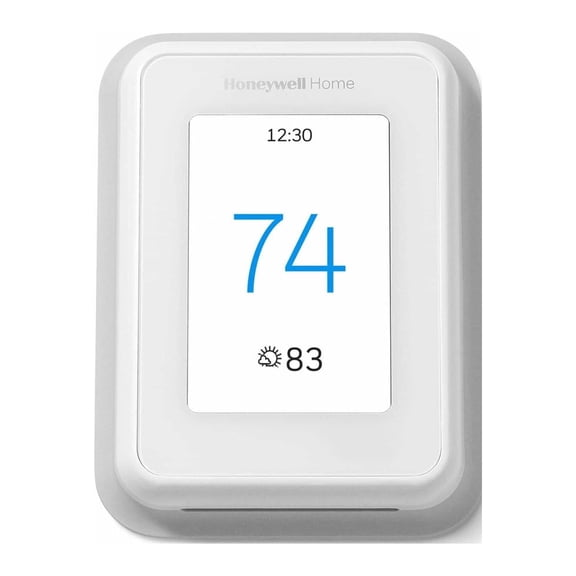 Open Box Honeywell Home T9 Wifi Smart Thermostat (9510) Plastic Round White Thermostat, Wi-Fi