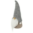 thumbnail image 3 of Northlight Gnome with Knitted Pom Pom Hat Christmas Figure - 9" - Beige, 3 of 5