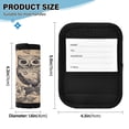 thumbnail image 3 of WOBOGO Two Owls Sitting on Opposite Branches Luggage Handle Wrap 2Pcs Made of Neoprene is Soft and Flexible Suitable for Many Bags Shoulder Pads., 3 of 6