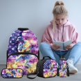 thumbnail image 2 of KUIFORTI Turtre Blue 4PCS Girls Backpack Set, Lightweight School Bag with Lunch Box Pencil Pouch Water Bottle Sleeve for Elementary Middle School Kids Back to School Supplies, 2 of 7