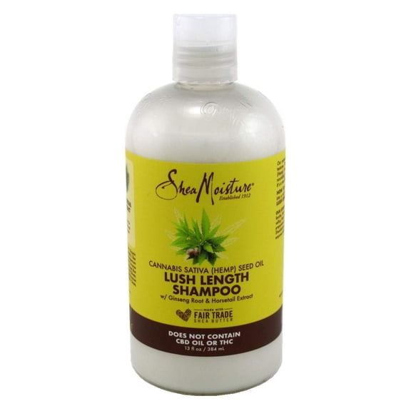 Shea Moisture Hemp Seed Oil Length Shampoo 13 Ounce 384ml Pack of 3