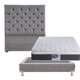 thumbnail image 1 of Combo Matrimonial Cabecera + Box + Colchón Marte Dicasa Spring Air Capri, 1 of 10