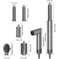 thumbnail image 7 of 5-in-1 Foldable Hot Air Styler Kit, Professional Hair Dryer Brush System with Auto-Wrap Curlers & Volumizing Brush for All Hair Types, 7 of 7