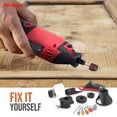thumbnail image 5 of 160W Corded Rotary Tool Kit with  Compatible Bits for Cutting, Drilling, Engraving &, 5 of 5