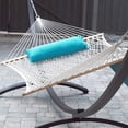 thumbnail image 5 of Vivere Double Cotton Rope Spreader Bar Hammock - Natural, 5 of 5
