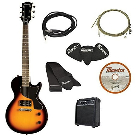 maestro by gibson electric guitar starter package, vintage (Best Gibson Guitar For The Money)