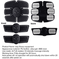 thumbnail image 3 of EMS Wireless Muscle Stimulator Trainer for Smart Workout Abdominal Training Electric Body Slimming Massager, 3 of 5