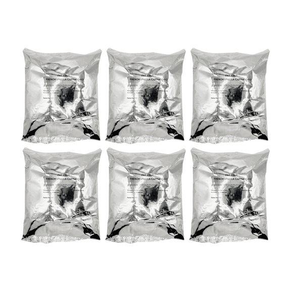 Brickhouse French Vanilla Fat Free Powdered Cappuccino Mix, 6 Bags (2lbs Each) – Rich, Creamy, and Fat Free