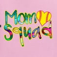 thumbnail image 2 of Wild Bobby, Colorful Tennis Mom Squad, Sports, Unisex Crewneck Graphic Sweatshirt, Light Pink, Small, 2 of 4