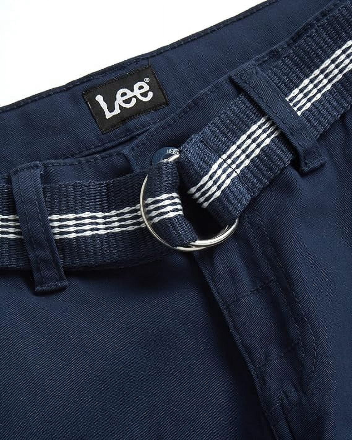 Lee Boys Premium Belted Twill Shorts, Sizes 4-18 and Husky