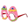 thumbnail image 2 of Lindos huevos de Pascua no tejidos, gafas, vestido, disfraz para fiesta de cumpleaños Rosa, 2 of 9