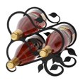 thumbnail image 1 of Petit Porte-Bouteilles en Fer - Noir, 1 of 1