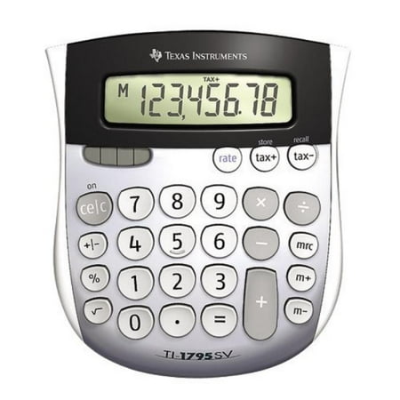 Texas Instruments TI-1795 SV Standard Function Calculator (2-Pack)