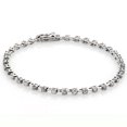 thumbnail image 1 of 2.25 Carat (ctw) BRILLIANT ROUND ROSE CUT REAL DIAMOND TENNIS BRACELET 10 KARAT GOLD, 1 of 1