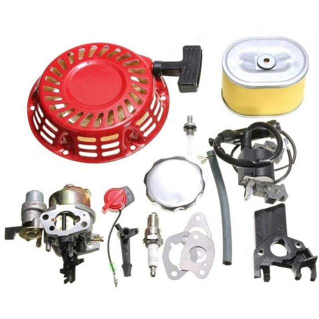 Engine Kit for Honda GX160 GX200 5.5HP - Carburetor, Recoil, Ignition Coil, Spark Plug, Air Filter..