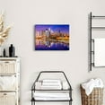 thumbnail image 5 of Philadelphia Wall Art Schuylkill River Wall Decor for Living Room USA City Night Skyline Photo Prints Canvas Modern Skyscraper Panoramic Picture Cityscape Artwork Bedroom Office Home Decoration 12x16", 5 of 6
