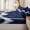 Deep Blue Ivory, variant on Homewish Pastel Rainbow Tie Dye Zipper Twin Comforter Sets with Fitted Sheet and 2 Pillowcases,Colorful Sequin Print Zipper Bedding Set For Adults,Pink Reversible,4pcs