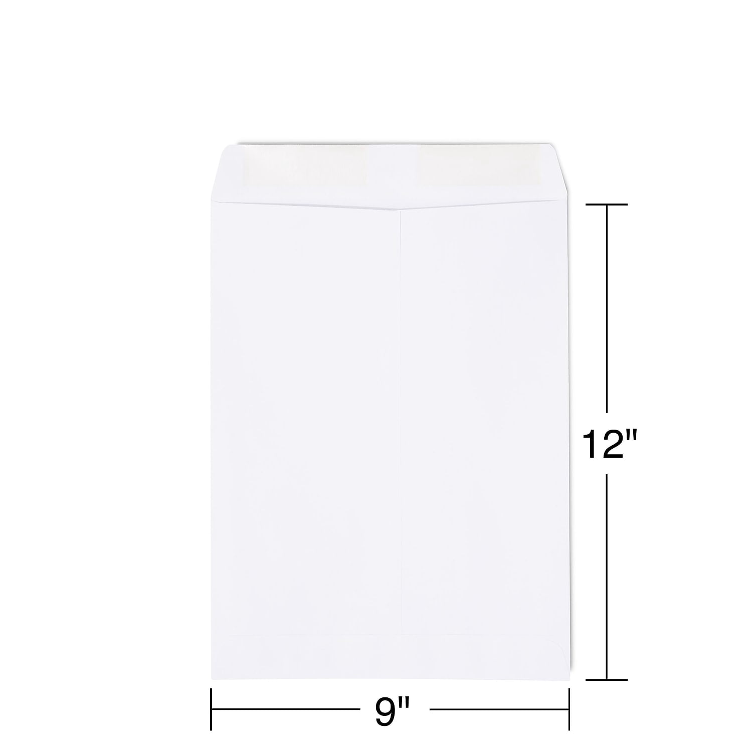 MyOfficeInnovations Gummed Catalog Envelopes 9"L x 12"H White 250/Box (486949R)