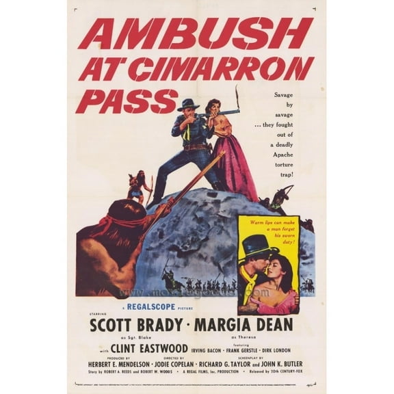 Posterazzi MOVEF3410 Ambush at Cimarron Pass Movie Poster - 27 x 40 in.