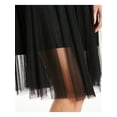 thumbnail image 3 of INC $79 Womens New Black Lace Knee Length Pleated Casual Skirt S B+B, 3 of 4