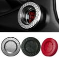 thumbnail image 4 of Car Engine Start Button Cover Trim for Various Models - Zinc Alloy, Easy Installation, 4 of 5